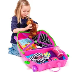 Maleta correpasillos Trixie rosa - Trunki