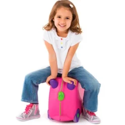 Maleta correpasillos Trixie rosa - Trunki