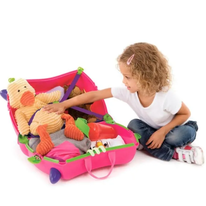 Maleta correpasillos Trixie rosa - Trunki