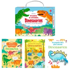 Maletín de actividades para salidas Dinosaurios - Usborne