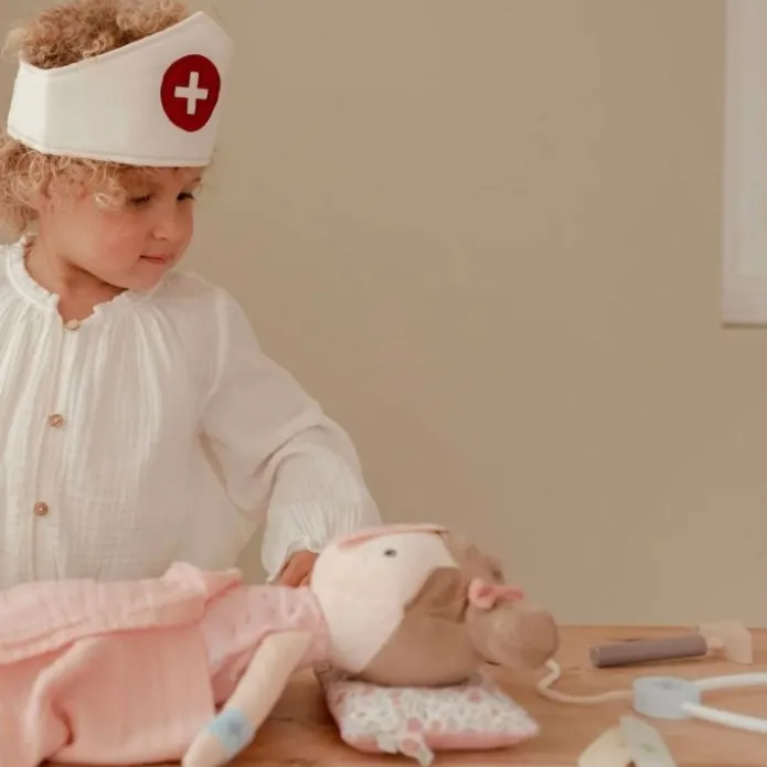 Maletín de médico o doctor con accesorios de madera - Little Dutch