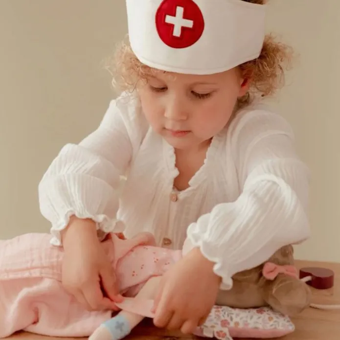 Maletín de médico o doctor con accesorios de madera - Little Dutch