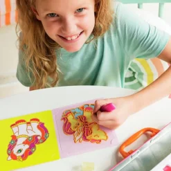 Maletín para dibujar unicornios para ventanas ThinkingKits - 4M