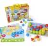 Maletín Pegs con pinchos de colores de 4 cm - Miniland