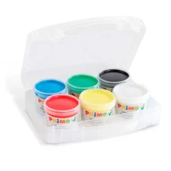 Maletín pintura de dedos colores básicos (6) - Primo