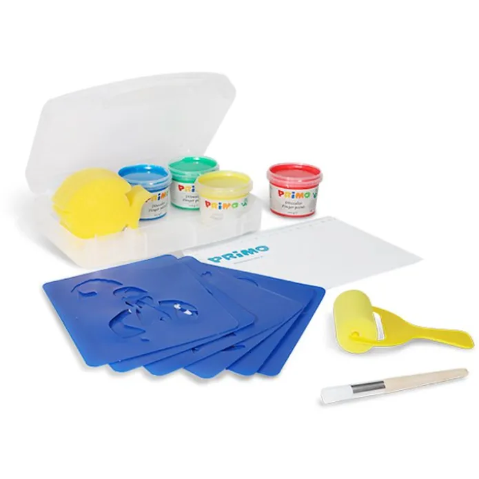 Maletín pintura de dedos y accesorios - Primo