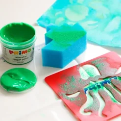 Maletín pintura de dedos y accesorios - Primo
