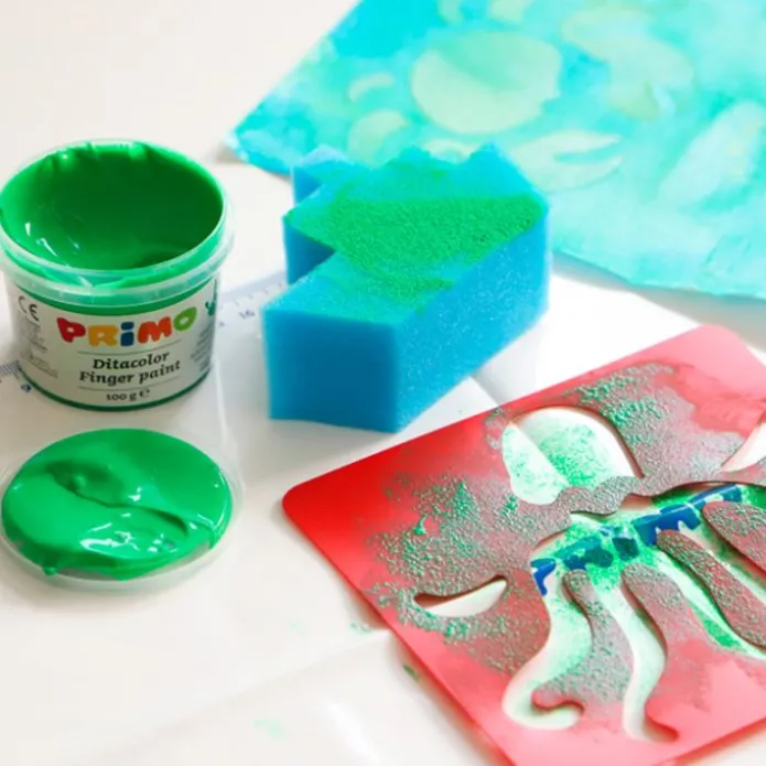 Maletín pintura de dedos y accesorios - Primo