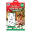 Mantel para colorear y 5 rotuladores Navidad