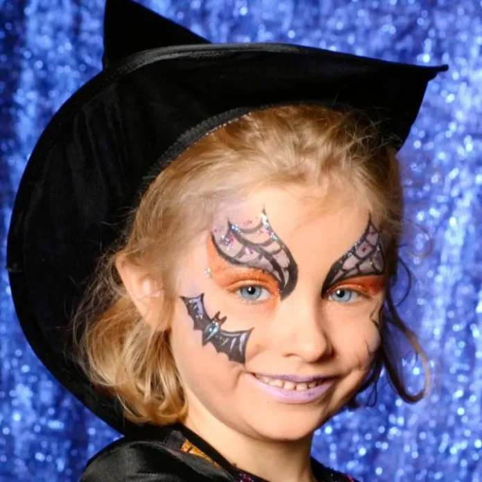 Maquillaje facial 4 colores Halloween