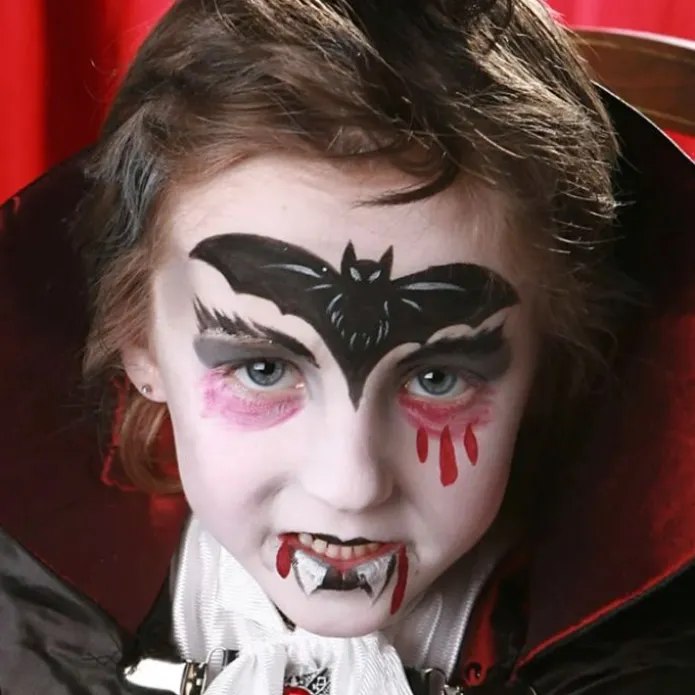 Maquillaje facial 4 colores vampiro Drácula