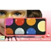 Maquillaje paleta 6 colores efecto purpurina - Djeco