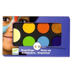 Maquillaje paleta 6 colores naturales - Djeco
