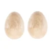 Maracas de madera con forma de huevos (2) - Montessori