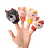 Marionetas de dedo El lobo y los 3 cerditos (4) - Lilliputiens