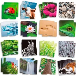 Maxi-Memory táctil naturaleza con texturas - Akros