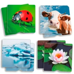 Maxi-Memory táctil naturaleza con texturas - Akros
