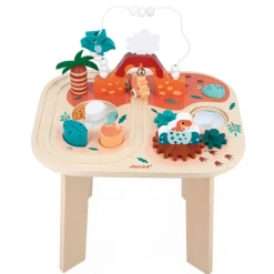 Mesa de actividades de madera Dinosaurios - Janod