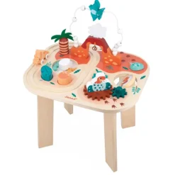 Mesa de actividades de madera Dinosaurios - Janod