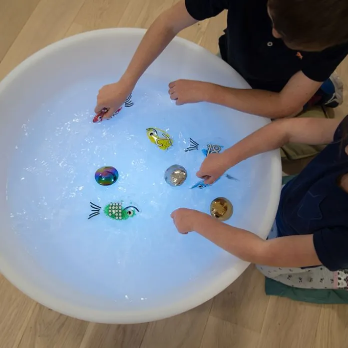 Mesa de luz de LEDS para agua y arena Sensory Mood 75 cm - TickiT