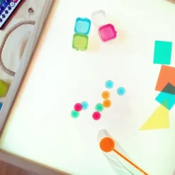 Mesa de luz rítmica con colores RGB superextragrande - Mamáluz