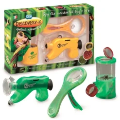 Microscopio, lupa y bote para observar insectos - Navir
