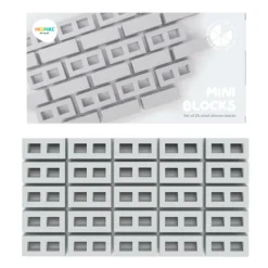 Mini bloques de silicona para bandeja Play Tray (25) - Inspire My Play