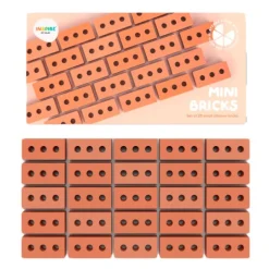 Mini ladrillos de silicona para bandeja Play Tray (25) - Inspire My Play