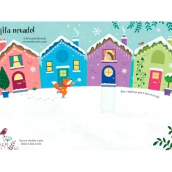 Mi pequeño libro de pegatinas reutilizables Bajo un manto de nieve - Usborne