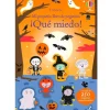 Mi pequeño libro de pegatinas reutilizables ¡Qué miedo!