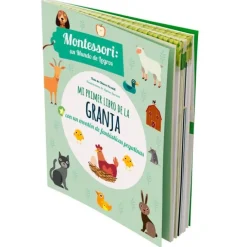 Mi primer libro de la granja. Montessori: un mundo de logros - Vicens Vives Kids