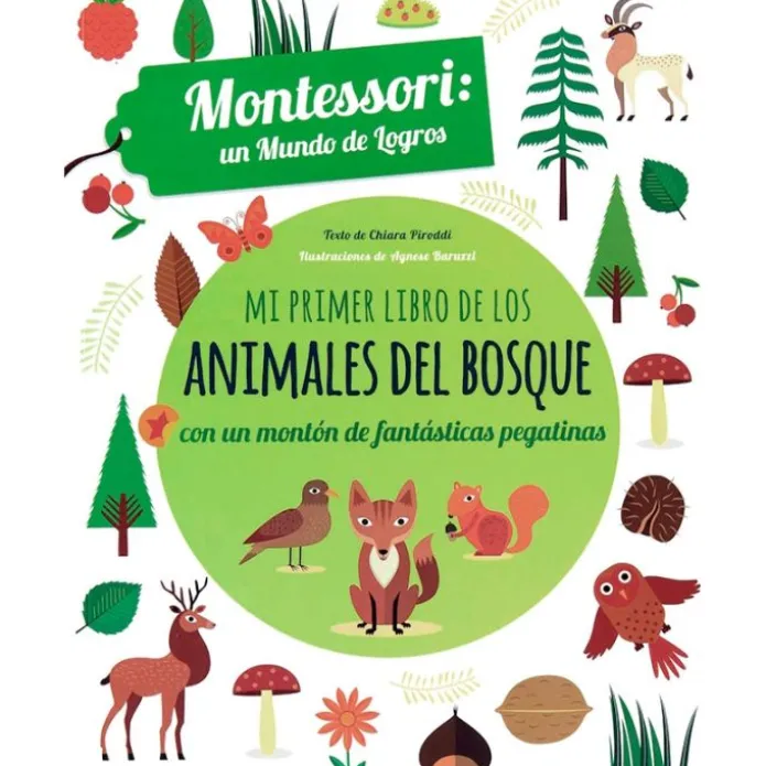 Mi primer libro de los animales del bosque. Montessori: un mundo de logros - Vicens Vives Kids