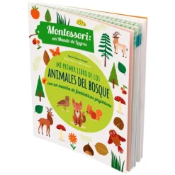 Mi primer libro de los animales del bosque. Montessori: un mundo de logros - Vicens Vives Kids