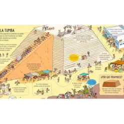 ¡Mira debajo! Momias y pirámides - Usborne