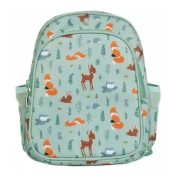 Mochila con bolsillo térmico Amigos del bosque - A Little Lovely Company
