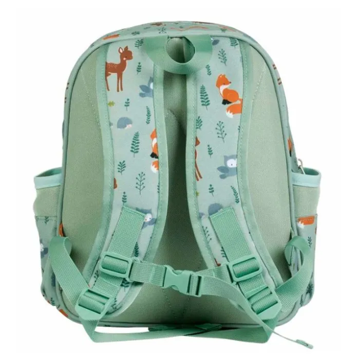 Mochila con bolsillo térmico Amigos del bosque - A Little Lovely Company