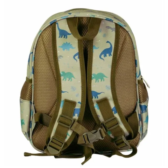 Mochila con bolsillo térmico Dinosaurios - A Little Lovely Company