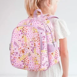 Mochila con bolsillo térmico Jardín de flores - A Little Lovely Company