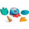 Mochila impermeable con moldes para arena naves espaciales - Hape
