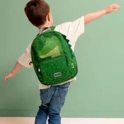 Mochila infantil verde caimán - Trixie