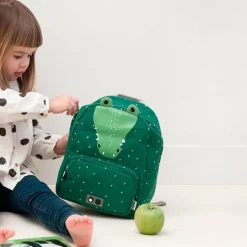 Mochila infantil verde cocodrilo - Trixie
