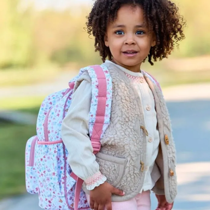 Mochila mediana Hadas y flores - Little Dutch