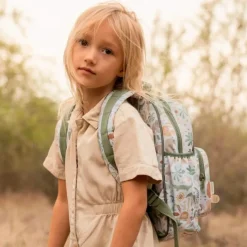 Mochila mediana Safari Friends - Little Dutch