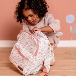 Mochila mini Flores y mariposas - Little Dutch