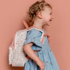 Mochila mini Flores y mariposas - Little Dutch