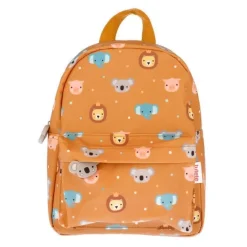 Mochila pequeña marrón Animal Friends - Tutete