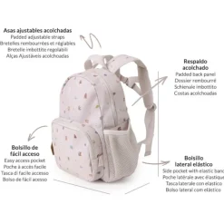 Mochila pequeña Naturaleza Geometric Nature - Tutete