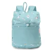 Mochila pequeña tela verde Pandas in Space - Tutete