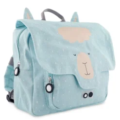 Mochila rectangular azul alpaca - Trixie + REGALO estuche
