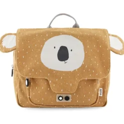 Mochila rectangular marrón koala - Trixie + REGALO estuche